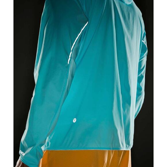 Lululemon Mn's Fast and Free Jacket Cyan Blue ($148) 2XL - Picture 4 of 13